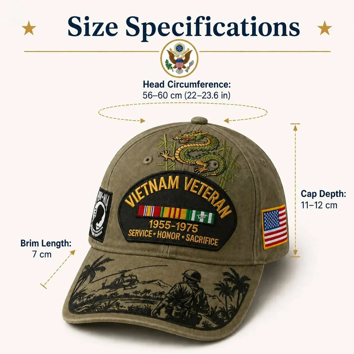 LegacyValor – Gorra de tributo militar