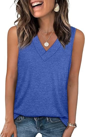 SoftEase – Top casual sin mangas para mujer de corte ajustado