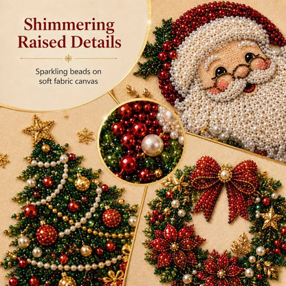 PearlCraft – Kit de pintura de diamante 3D premium de Navidad