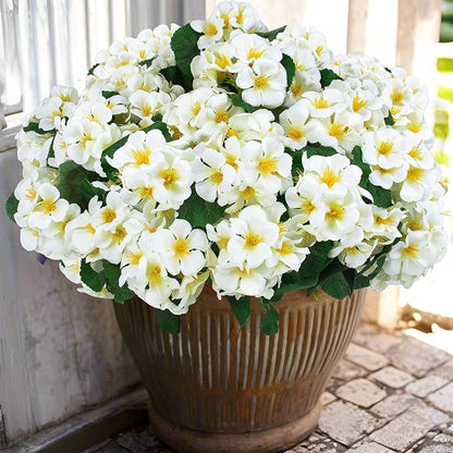 EverBloom – Flores de Geranio Artificiales para Exterior