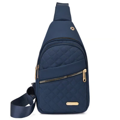 LuxeCarry – Bolso cruzado minimalista de color sólido