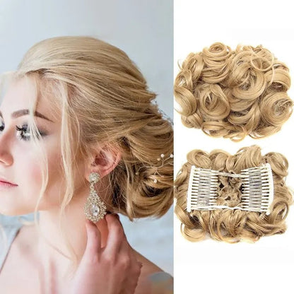 CurlNest – Moño Despeinado para un Estilo Chic Diario