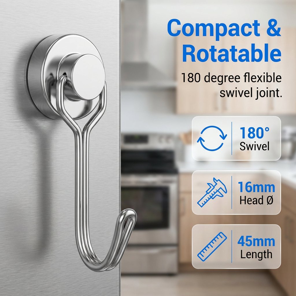 MagnaHook – Hochleistungs-Drehhaken