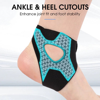 AnkleFit Pro – Einstellbare Stabilisierungsbandage