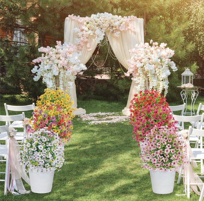 VividPetals – Allwetter-Blumenset