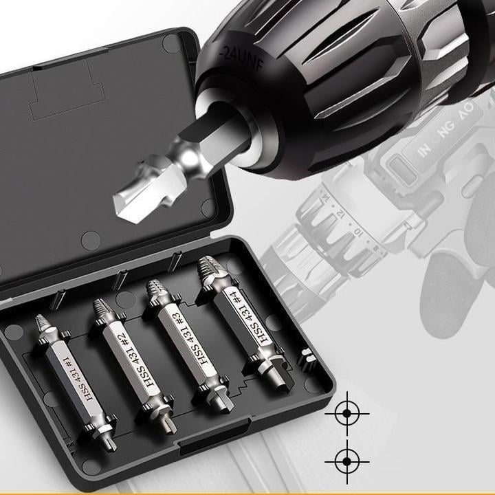 MaxGrip – Juego de extractores de tornillos