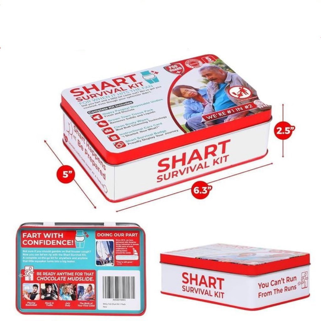 PanicPack – Kit de supervivencia para diarrea inesperada