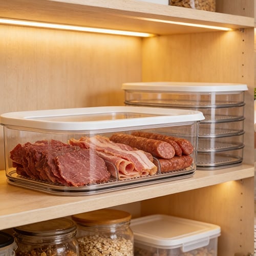 FreshStack – Mehrschichtige Lebensmittel-Aufbewahrungsbox
