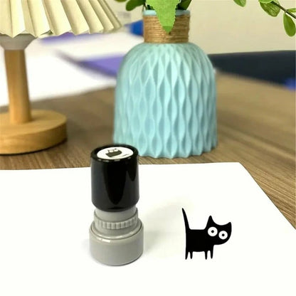 MeowMark – Juego de sellos con patrón de gatos