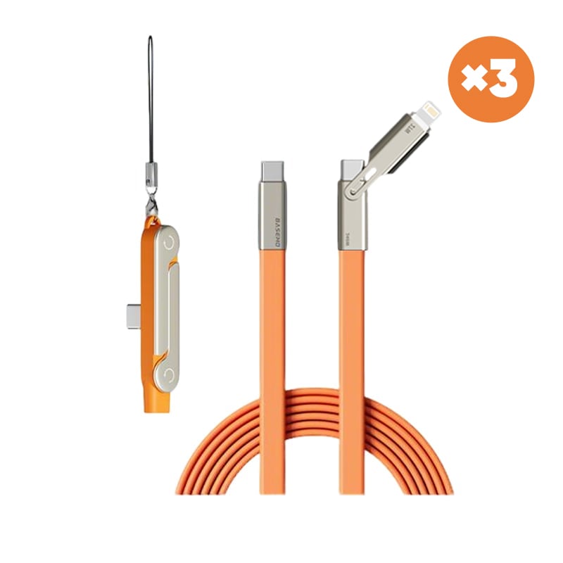 Power360 – Cable ultrarrápido con soporte ajustable para teléfono
