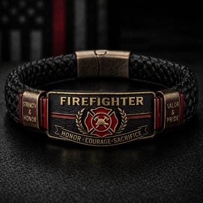 RedLineValor – Pulsera Orgullo Bombero