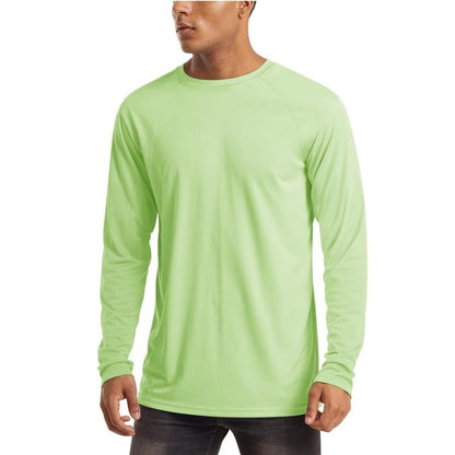 SunShield Pro - Camiseta de alto rendimiento de manga larga para hombre con protección UPF 50+
