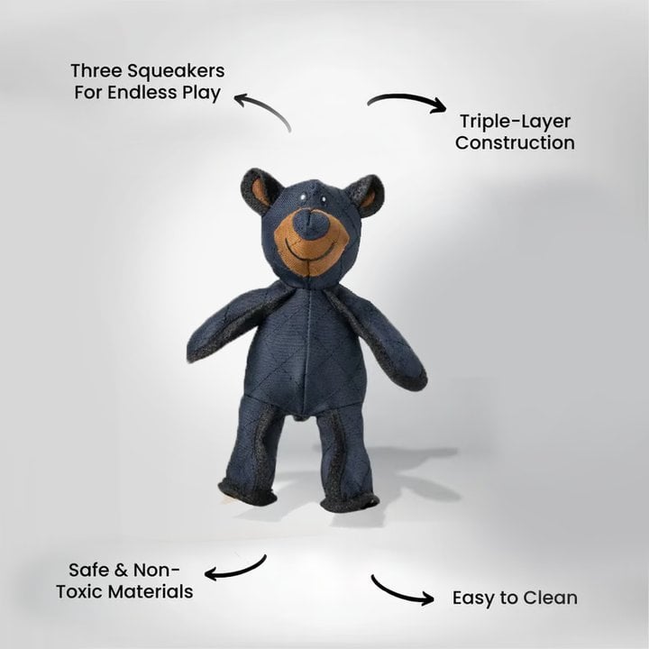 ToughPaws – Juguete para perros irrompible y resistente Unbreaka-Bear