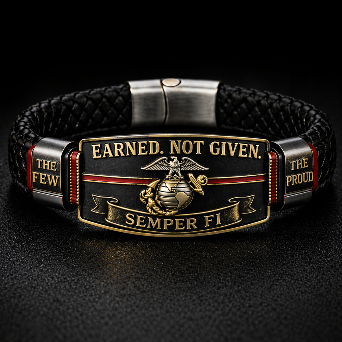 SemperValor – Pulsera Homenaje al Cuerpo de Marines de EE. UU.