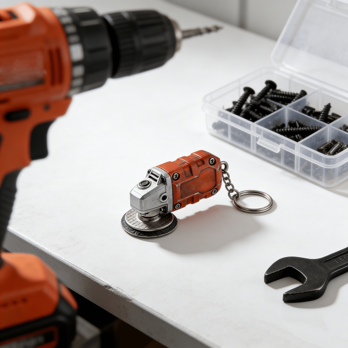 ToolTiny – Mini-Elektrowerkzeug-Schlüsselanhänger