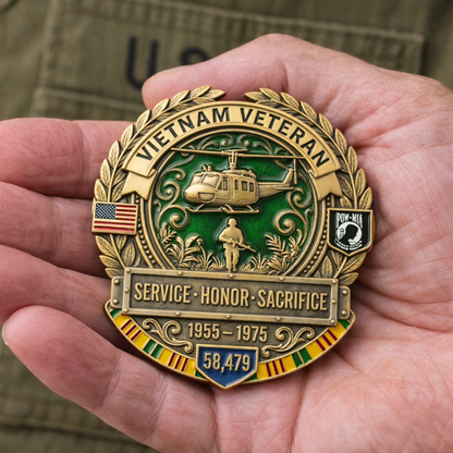 HonorMark – Pin Conmemorativo para Veteranos de Vietnam