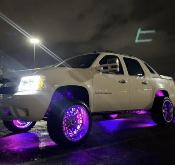 Luces NeonSpin – Brillo LED para Válvulas de Neumáticos