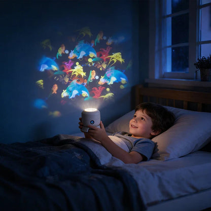 OceanGlow – Rotierender LED-Lichtprojektor