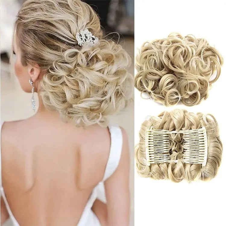 CurlNest – Moño Despeinado para un Estilo Chic Diario