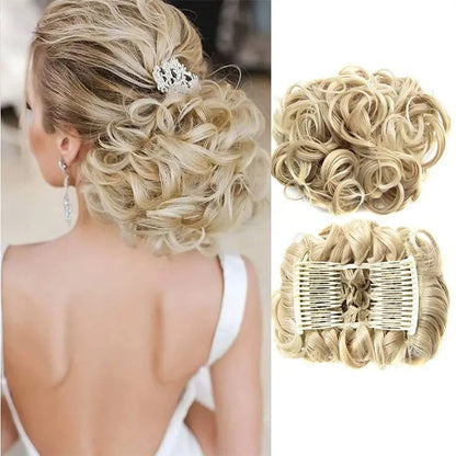 CurlNest – Moño Despeinado para un Estilo Chic Diario