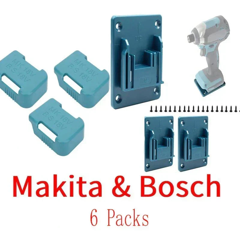 VoltRack – Kit de montaje en pared para 20 herramientas y baterías