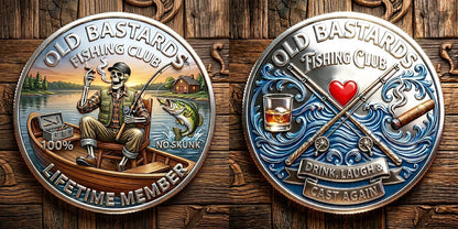 ReelLegacy – Moneda de Colección en Homenaje al Pescador Eterno