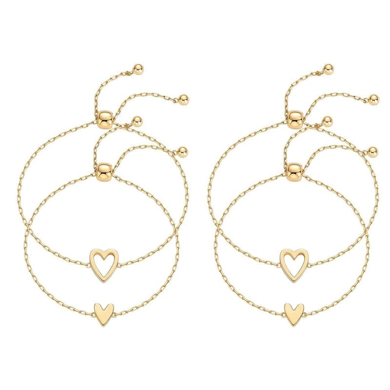 ForeverTies – Verstellbares Duo-Freundschaftsarmband-Set