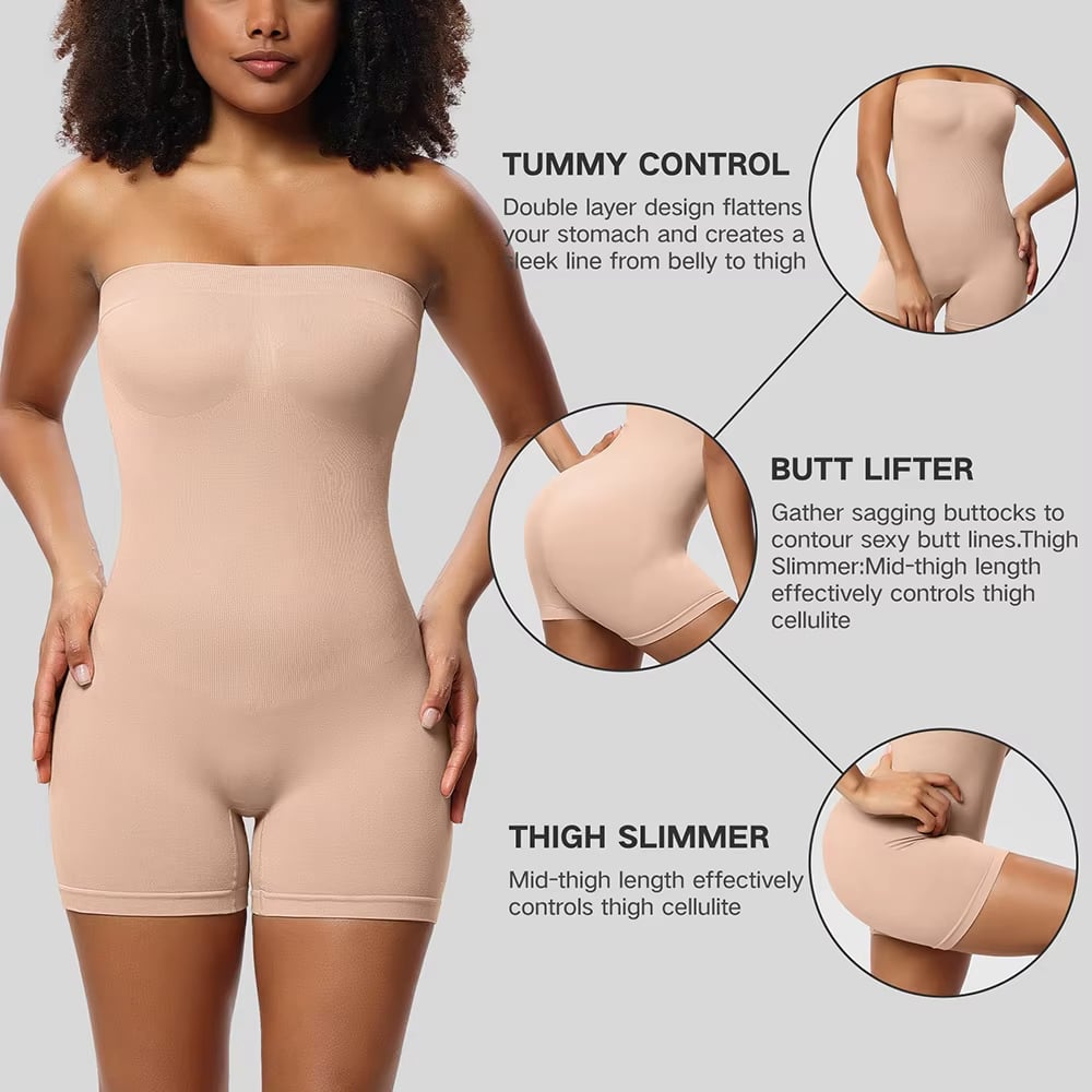 FlawlessForm - Body Moldeador Sin Tirantes