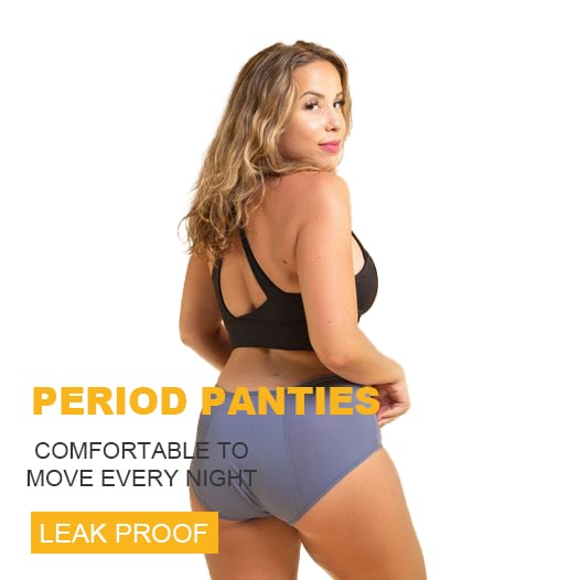 PureWear – Bragas menstruales de cintura alta a prueba de fugas