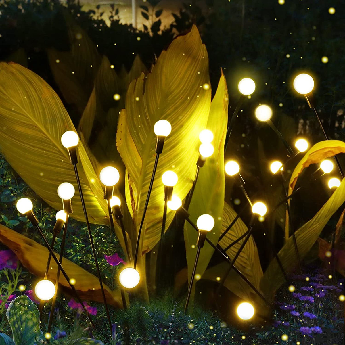 FireGlow – Luz de Jardín Luciérnaga con Energía Solar