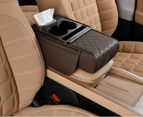 DriveEase – Multifunktionales Auto-Armlehnenpolster