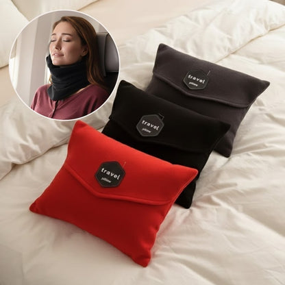 TravelEase – Ergonomisches Nackenkissen für schmerzfreie Reisen