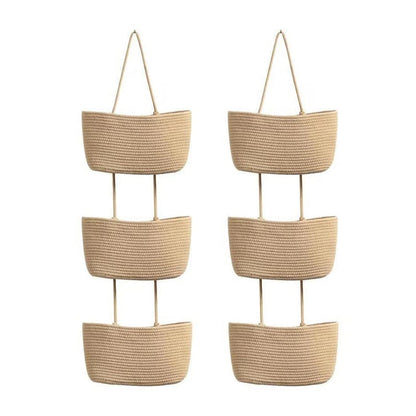 OrganizePro – Organizador colgante decorativo de 3 niveles