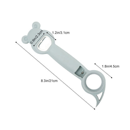 TwistMate – Multifunktionaler 4-in-1 Flaschen- und Glasöffner