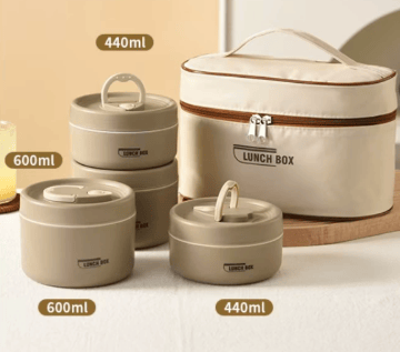 FreshMate – Set de Contenedores Térmicos Portátiles para Almuerzo
