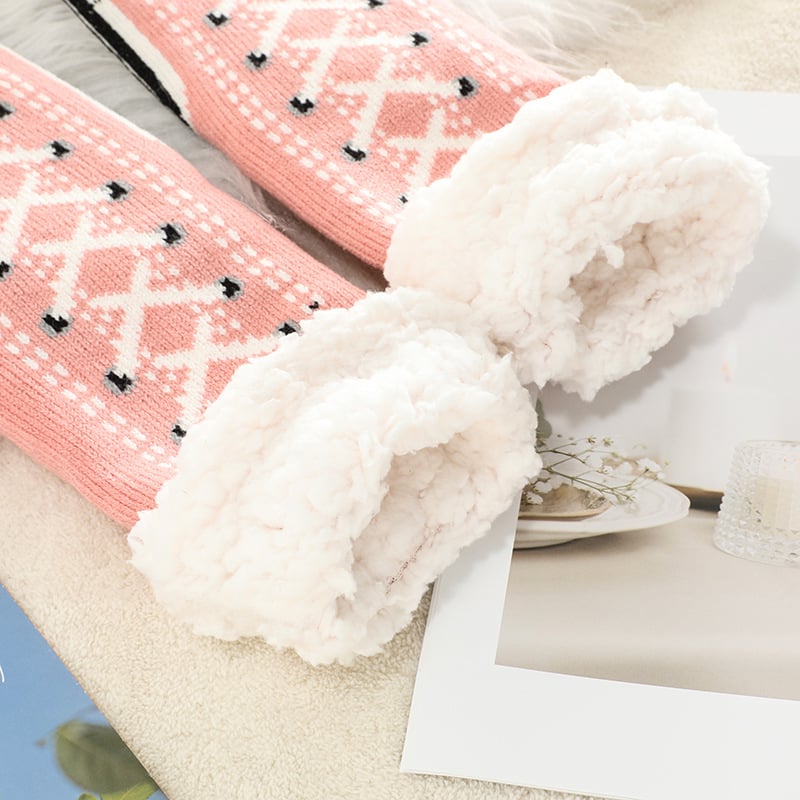 ToastyToes - Calcetines tipo pantufla de forro polar antideslizantes