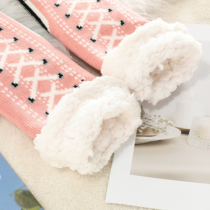 ToastyToes - Calcetines tipo pantufla de forro polar antideslizantes