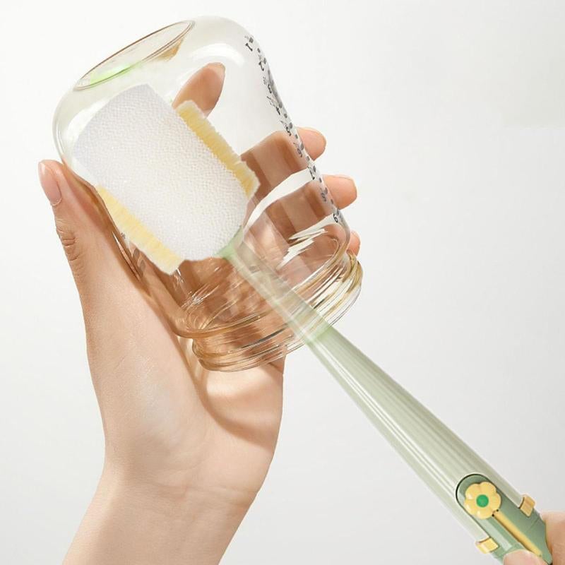 BrushPro | Cepillo de limpieza de botellas 5 en 1 versátil
