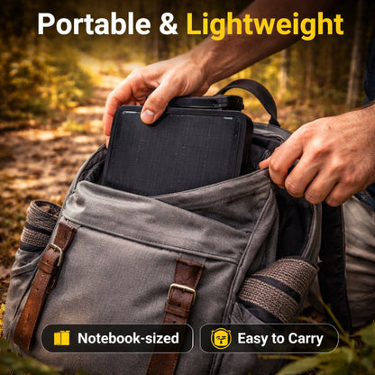 EcoSun – Solarbetriebene faltbare Reisetasche