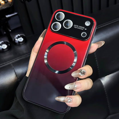 VistaVibe – Funda protectora de cristal con degradado estético
