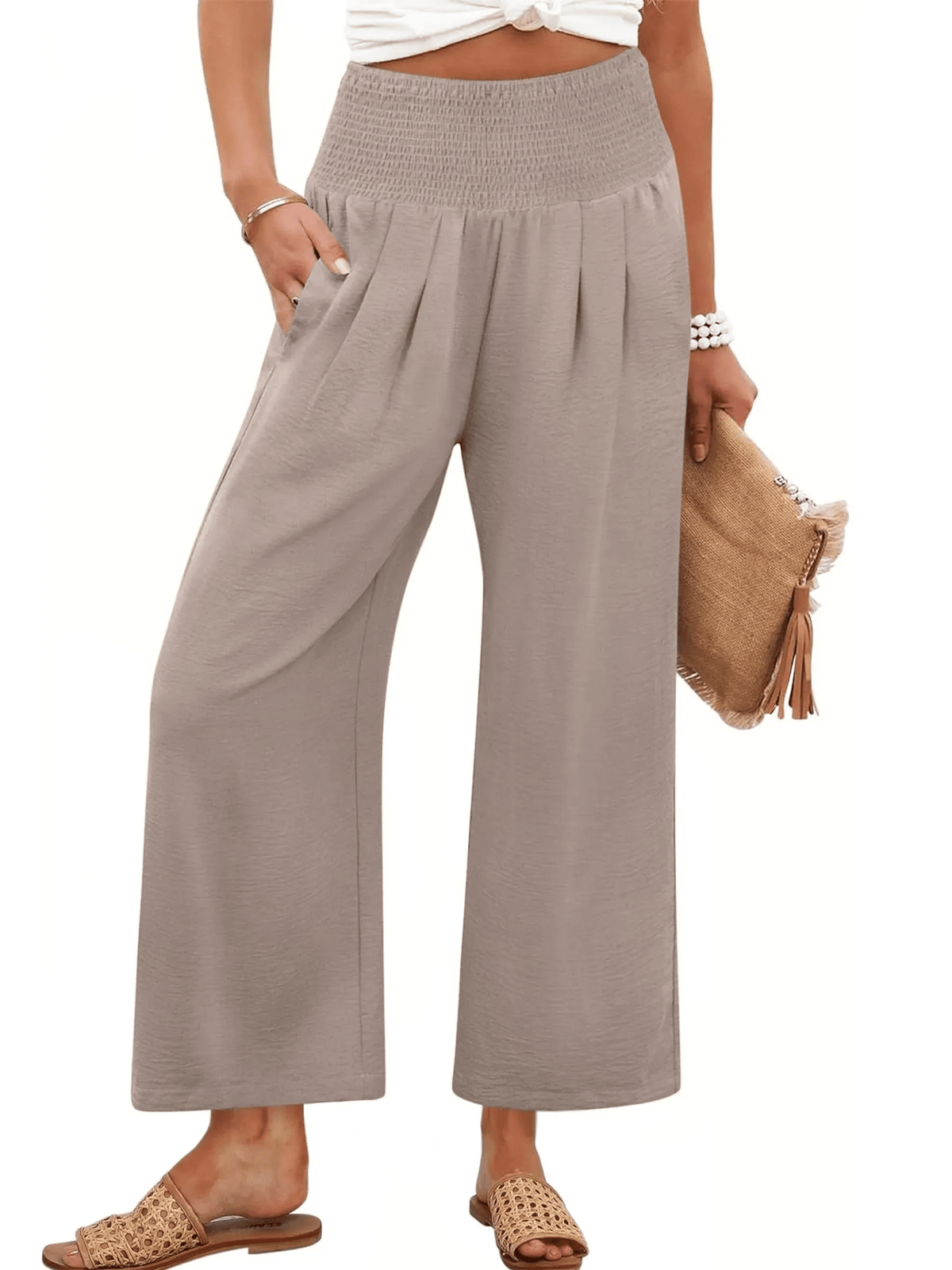 FreeFlow – Leichte Hose mit weitem Bein
