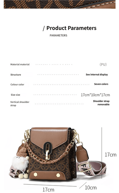 UrbanLuxe – Handtasche mit Kettengriff