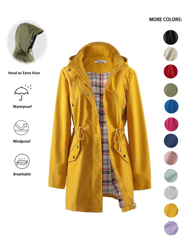 Rainelle – Chaqueta cortavientos con capucha
