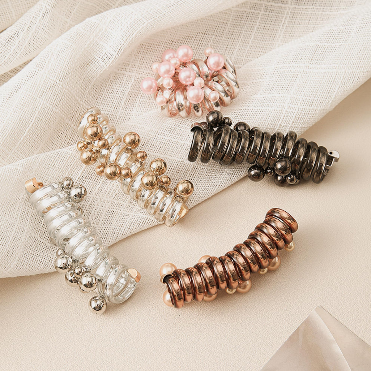 CoilLuxe – Premium Spiral-Haargummi-Set