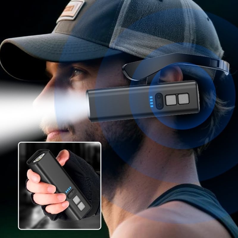 LumiFlex – Linterna frontal inteligente con control gestual