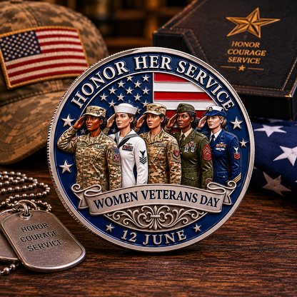 ValorRose – Moneda conmemorativa para veteranas