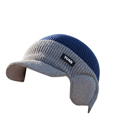 FrostFlex - Gorro de Invierno Cortavientos con Visera de Ajuste Elástico