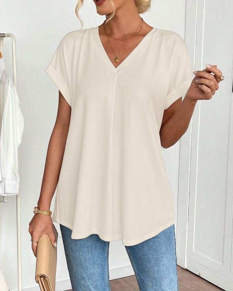UrbanStitch V – Camiseta informal de patchwork
