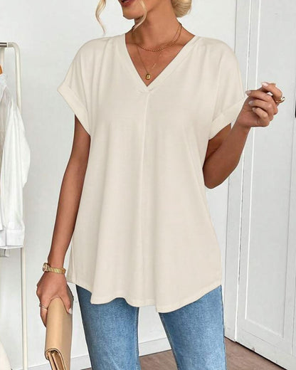 UrbanStitch V – Camiseta informal de patchwork