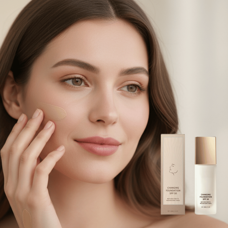 SkinAura – Base de Maquillaje Inteligente para la Combinación de Tonos